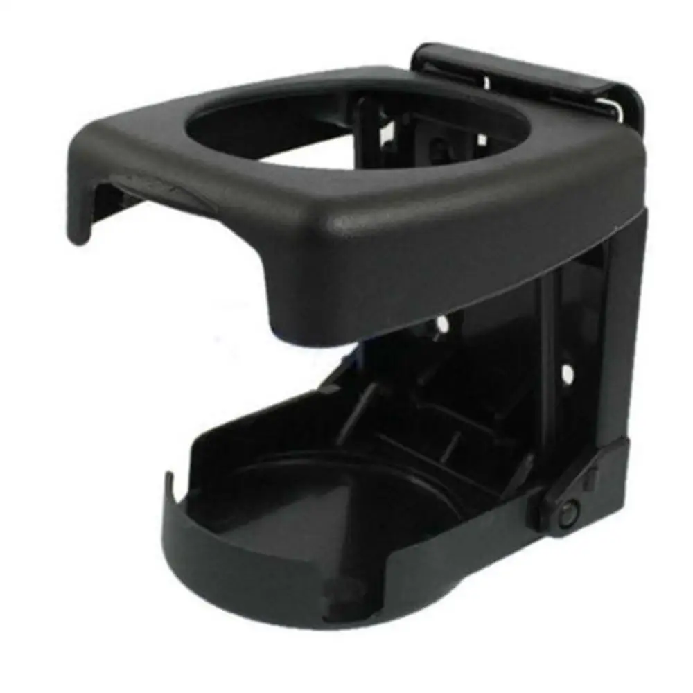 Black Universal ABS Auto Car Mount Drink Bottle Cup Holder Beverage Stand Racks 6py1