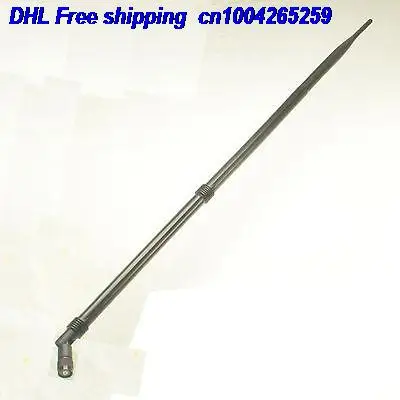 

DHL 20pcs Antenna 2.4GHZ 12dBi 60CM RPTNC male Tilt-swivel for Wireless WiFi router antenna 22-a