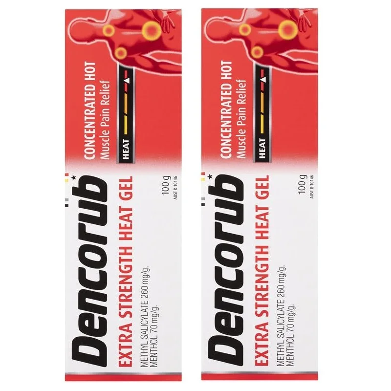 New Australia Dencorub Strength Heat Arthritis Cream Arthritis