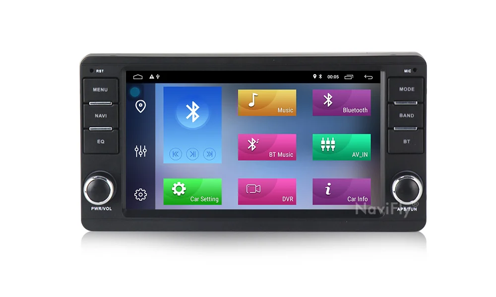 NaviFly 2 ГБ+ 32 ГБ DSP Android 9,0 Автомагнитола gps для Mitsubishi outlander lancer 2010 2012 2013 с wifi 7 дюймов без DVD