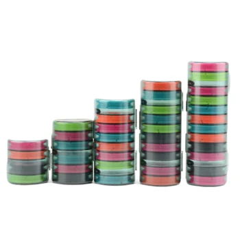 

Silicone Fishing Line Box Rotatable Coils Colorful Multi Layers Large Capacity Portable Reel Storage Compartment Winder Case