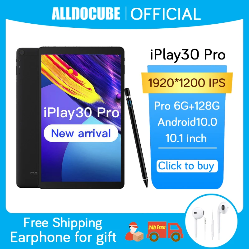 Alldocube iPlay30Pro 10,5 Android tableta 10 1920x1200 P60 Octa Core 6GB RAM 128GB ROM 4G llamada red tabletas PC Wifi Dual