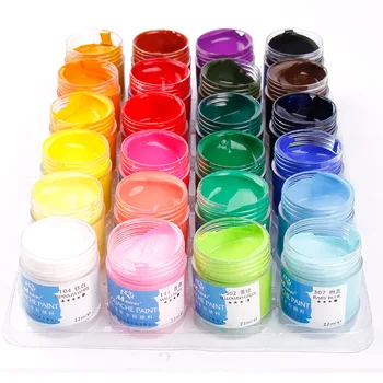 

Degummed gouache paint set 24 colors gouache set design painting examination gouache paint pigment
