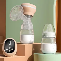 Tire lait électrique pour enfant, pompe à mamelon électrique, puissante aspiration USB, tire lait électrique avec bouteille de lait pour bébé, ER742 pop it 