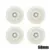 4ШТ Flash Inline Skate Wheels 90A LED Lighting Skating Wheels 80 76 72 68 Drop Shipping
