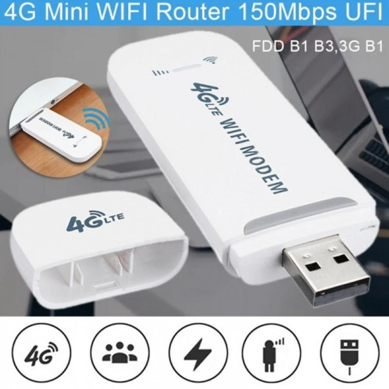 Módem de Wifi Usb 3G 4G Lte, adaptador de red con ranura tarjeta Sim, Stick USB Dongle inalámbrico, desbloqueado, 2021|Amplificadores de señal| - AliExpress
