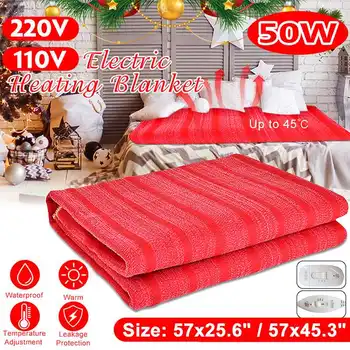 

110/220v Electric Blanket Electric Heating Pad Warm Heater Bed Thermostat Electric Mattress Heating Blanket Warmer Heater Carpet