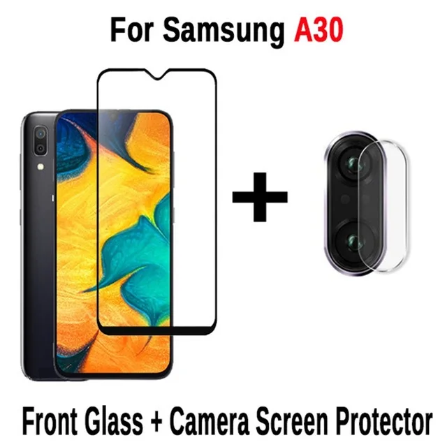 A30 Защитное стекло для samsung galaxy a50 a30 a70 протектор экрана на Samsun gaxaly A 30 70 50 glaxay tremp закаленное стекло 9H пленка - Color: A30