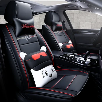 

Full Coverage Eco-leather auto seats covers PU Leather Car Seat Covers for Citroen suzuki spash swift sx4 jimny sx4s cross escud