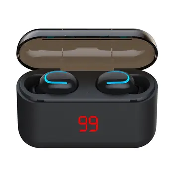 

Q32 Sweatproof Wireless Bluetooth Earphone 5.0 Microphone 3d Stereo Binaural Mini Tws Headset Sport with Charging Case