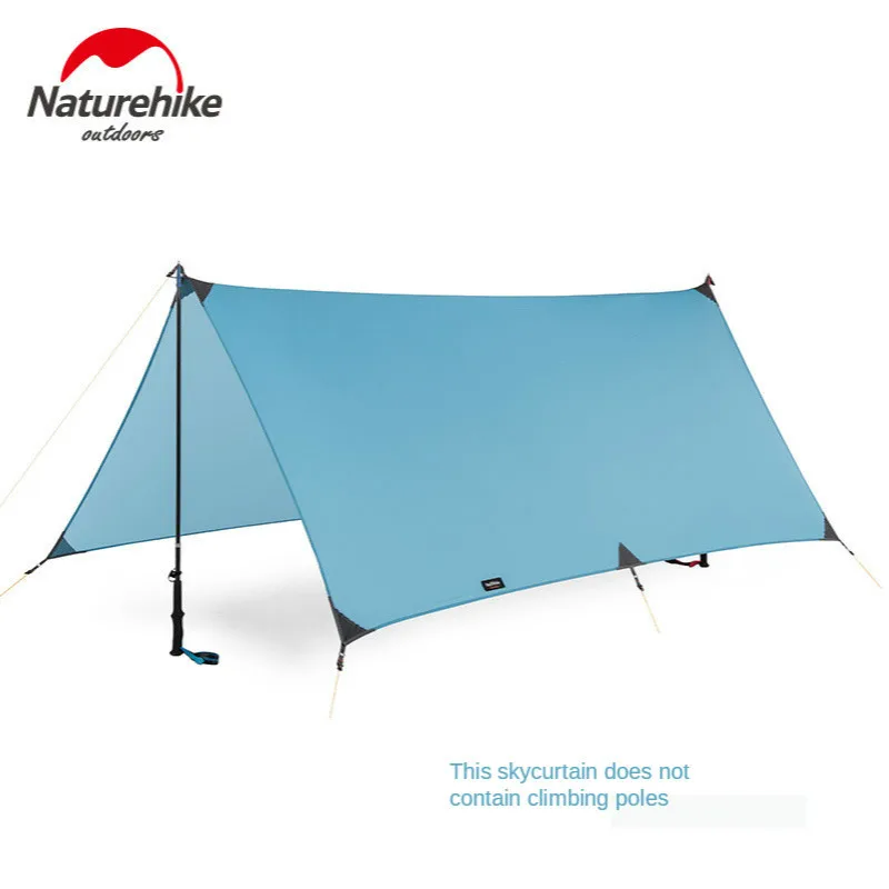 Naturehike 15D нейлон Многофункциональный портативный пляжный тент для кемпинга
