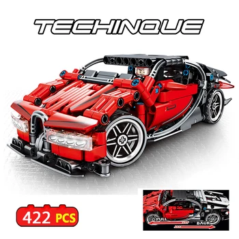 

422 pcs Technic RC Tracked Stunt Racer Building Blocks Fit ing car Creator APP Remote Control Car Bricks Toys For Children