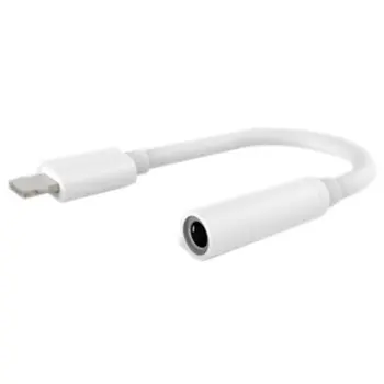 

For Iphone11/7 Headphone Adapter Iphonex Audio Extension Cable Lightning To 3.5mm Charging Two In One Adapter
