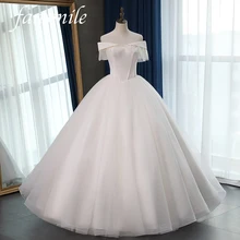 Fansmile новое качество Vestido De Noiva кружевные свадебные платья размера плюс Индивидуальные свадебные платья свадебное платье FSM-066F