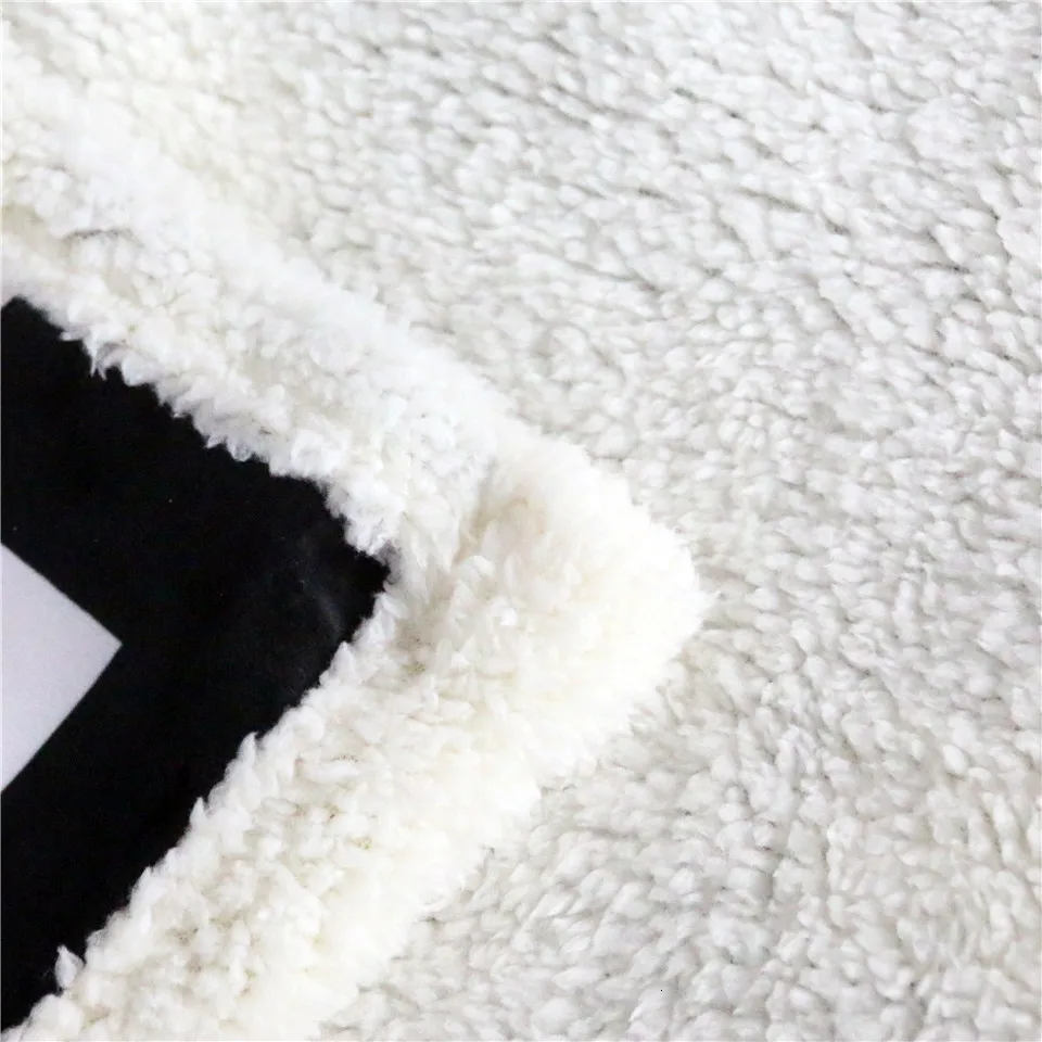 Cobertor Sherpa de Pelúcia Animal 3D, Colchas