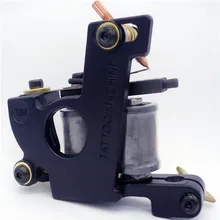 1 шт. Топ стальная катушка татуировки 10 обмоток профессиональная татуировка рамка для Liner Shader maquina de tatuagem