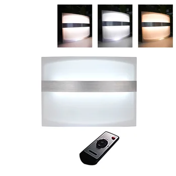

Living Room Indoor Wall Lamp Led Decorative Corridor Wireless Acrylic Remote Control Night Light Bedside Bedroom Dimmable