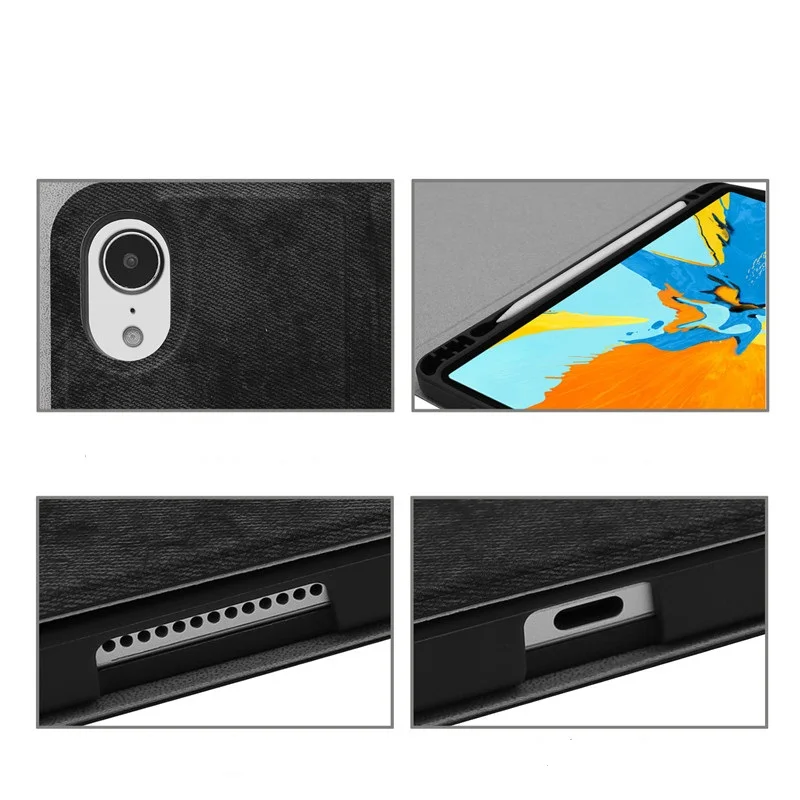 ̵   Ű Ŀ iPad  10.5 ̽ iPad  3 2019 ڱ PU ĵ Funda  