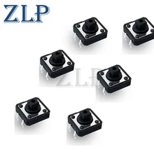 

12x12x8.5 12x12x8.5MM Touch Button Micro Switch Direct Plug-in Self-reset 12*12*8.5mm keys button DIP 4PIN 12*12*8.5