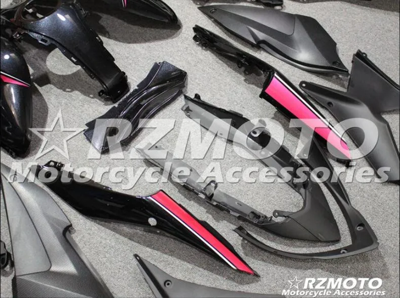 4 подарки ABS литьевая форма мотоцикл Обтекатели подходит для YAMAHA R3 R25- 15-19 капот кузова набор розовый черный хороший