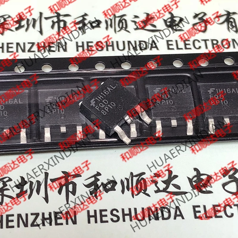 20 шт./лот FQD8P10 TO-252-100 V-6.6A