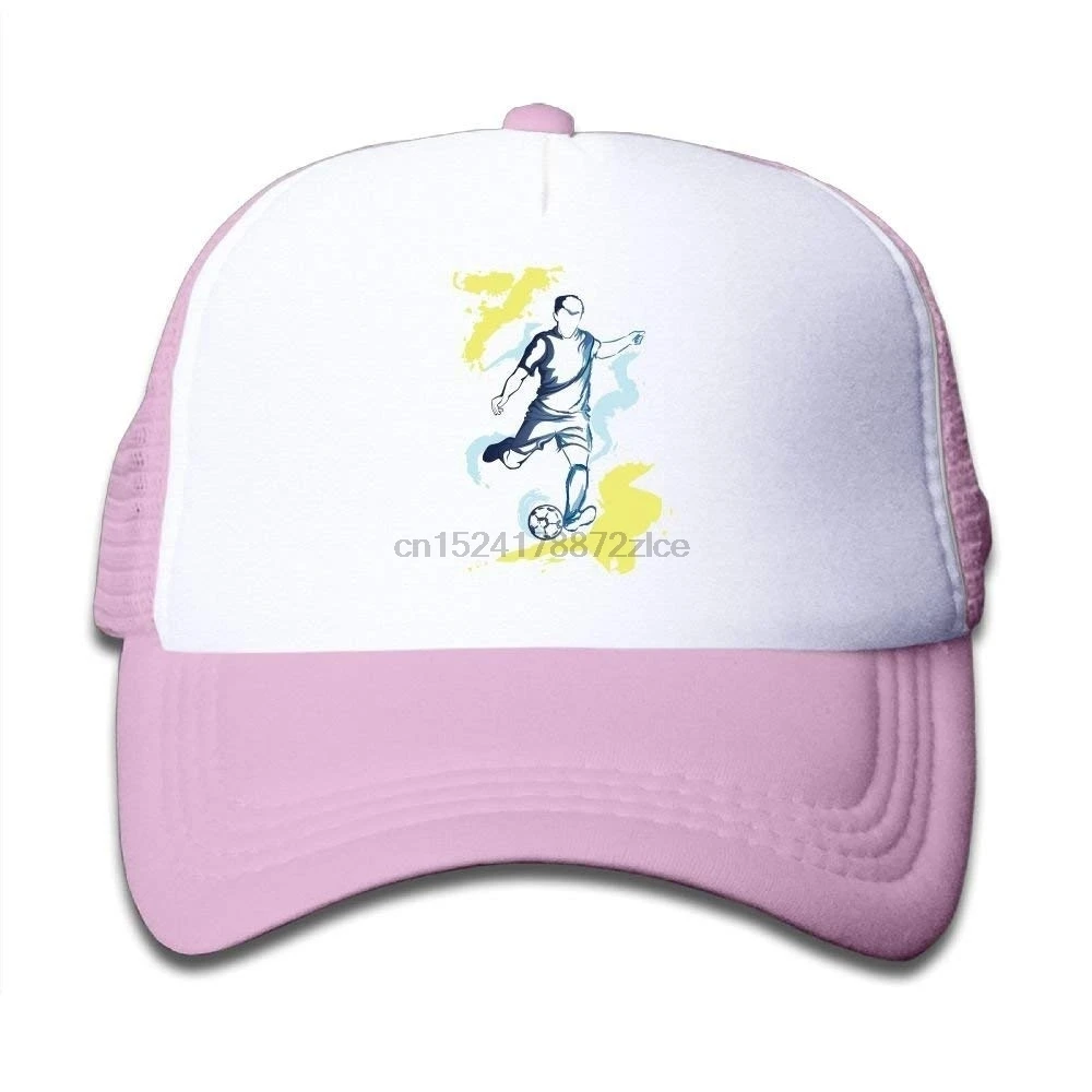 Детская бейсболка с рисунком футболистов для мальчиков и девочек