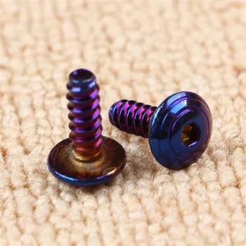 

2 PCS top quality M5*15mm metal accessories moto windshield 5MM motorcycle screw decal racing pit bike motocross decoration