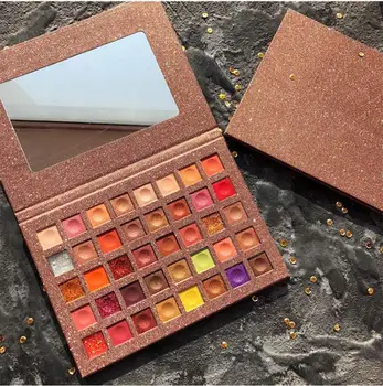 

40 Color Glitter Eye Shadow Pallete Eyes Makeup Matte Shimmer Pigmented Eyeshadow Palette Make Up Palette Cosmetics TSLM2