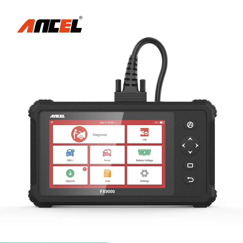 Автомобильный диагностический сканер Ancel FX9000 OBD2 полная система OBD 2 SRS Oil TPS DPF IMMO Reset