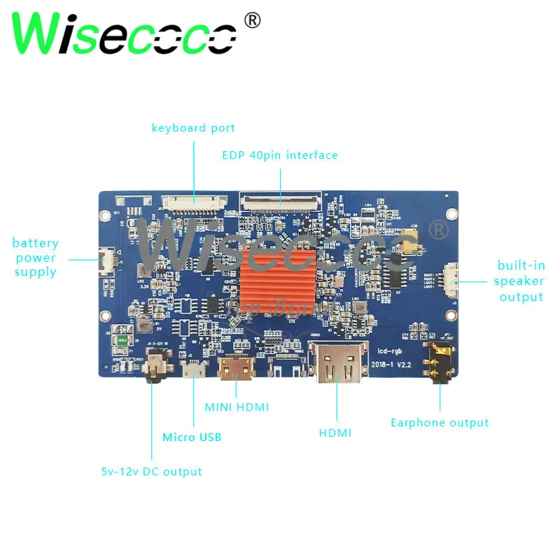 3840*2160 10 1 дюймов 4k монитор ips экран дисплей с micro USB HDMI драйвер платы для ipad ноутбук