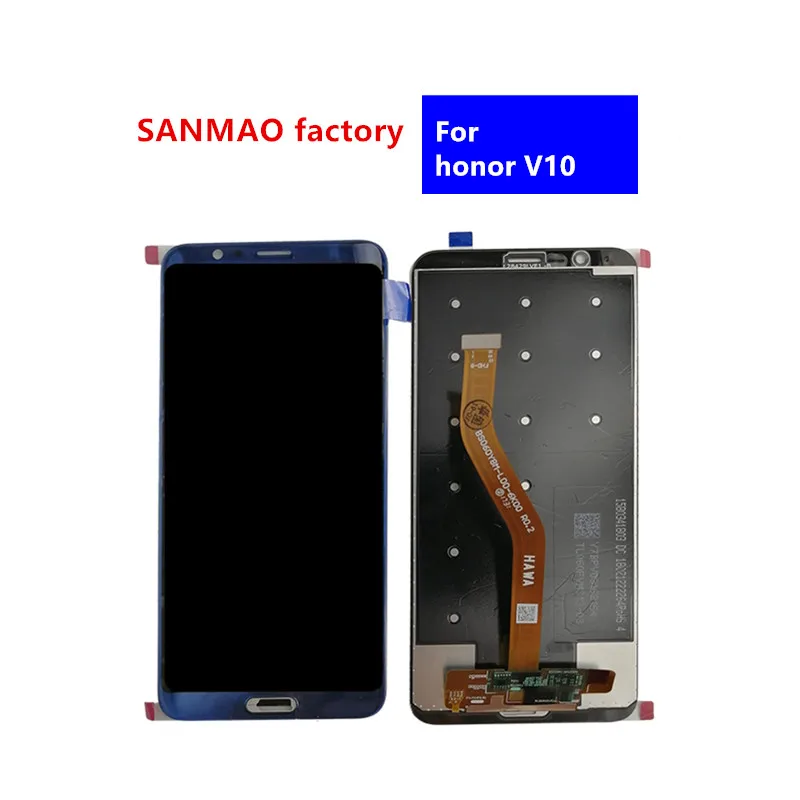 

AAA Quality V10 LCD For Huawei V10 Display Touch Screen With Frame Assembly For Honor V10 LCD