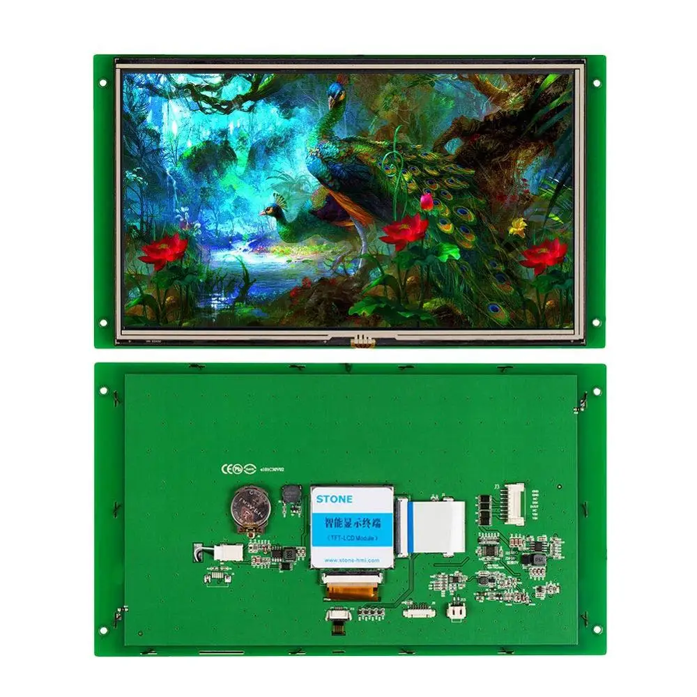 Интеллигентая (ый) HMI TFT-LCD модуль с RS232/RS485/TTL Интерфейс + 65K Цвет сенсорный Экран для