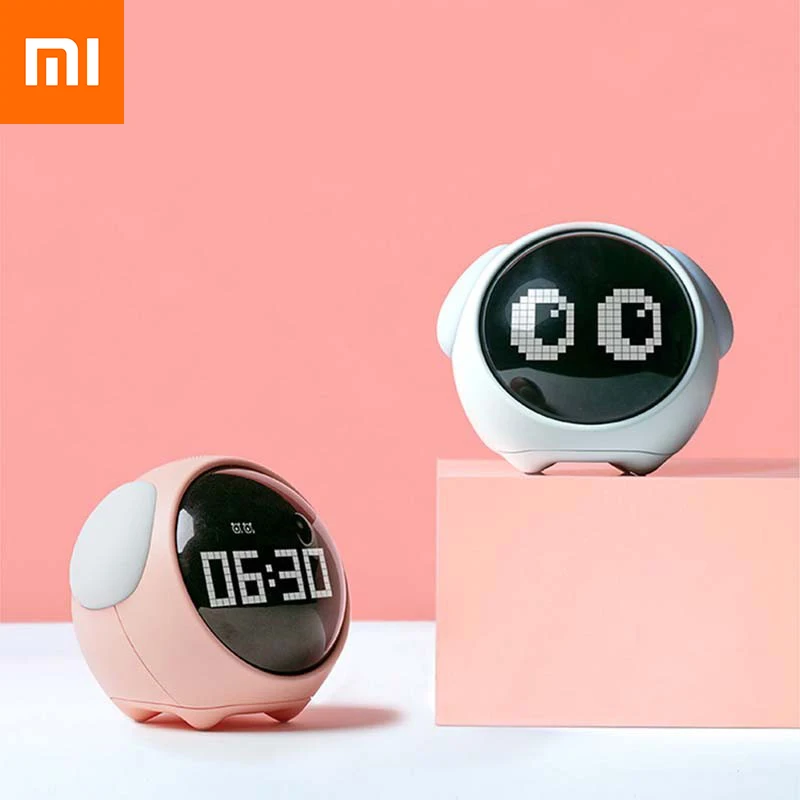 Xiaomi Youpin reloj despertador con píxeles, dispositivo Digital  multifunción con luz Led controlada por voz, termómetro para mesita de  noche, para el hogar|Relojes despertadores| - AliExpress