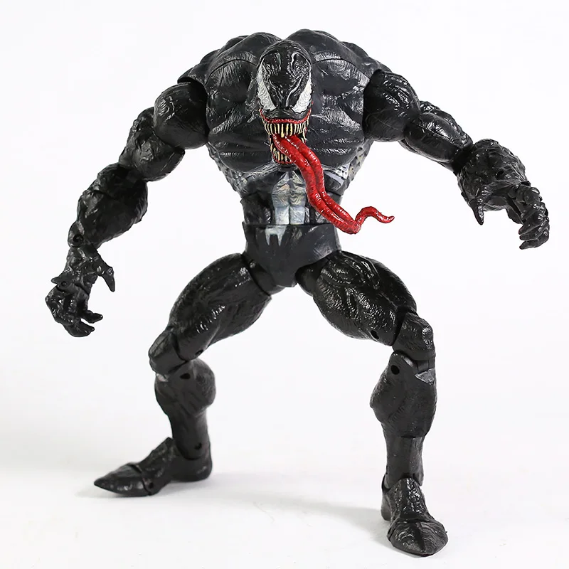 Venom Mini Figure Riot Black Yellow Marvel Cake Toppers Carnage Riot UK Seller 