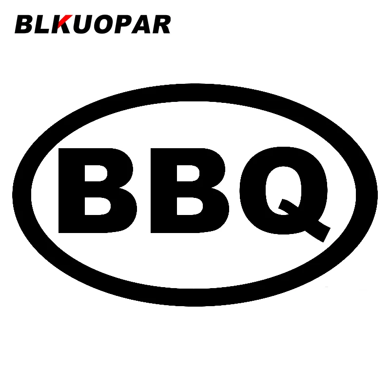 BLKUOPAR for BBQ Barbecue Car Sticker Creative Occlusion Scratch Decal Personality Motorcycle Refrigerator Trunk Styling | Автомобили и