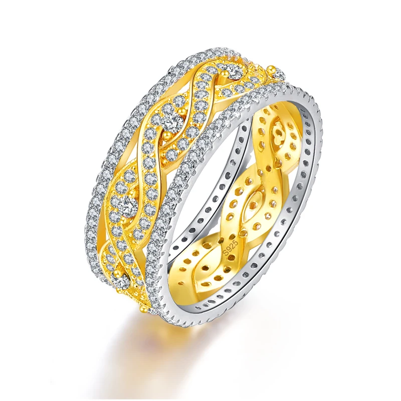 Женское кольцо обещания на годовщину из серебра 925 пробы|rings promise|jewelry promise ringjewelry