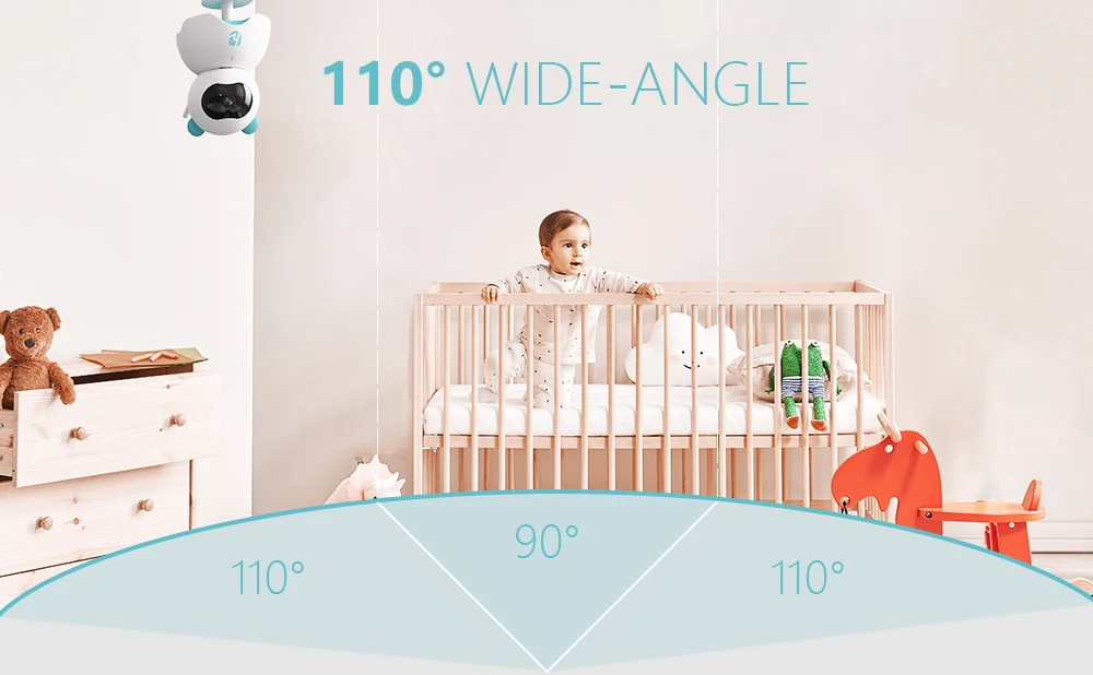 HeimVision HM136 5.0 Inch Baby Monitor with Camera Wireless