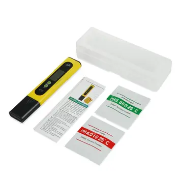 

Digital ATC PH Meter Tester for Aquarium Pool Water Wine Drink Food Quality Analyzer LCD Pen PH Monitor Auto-calibration