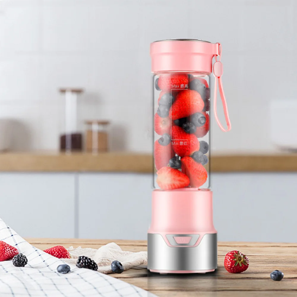 

350ml Portable Blender Rechargeable Electric Juicer Cup Automatic Vegetables Juicer Extractor Machine Juice Maker Cup Mixer