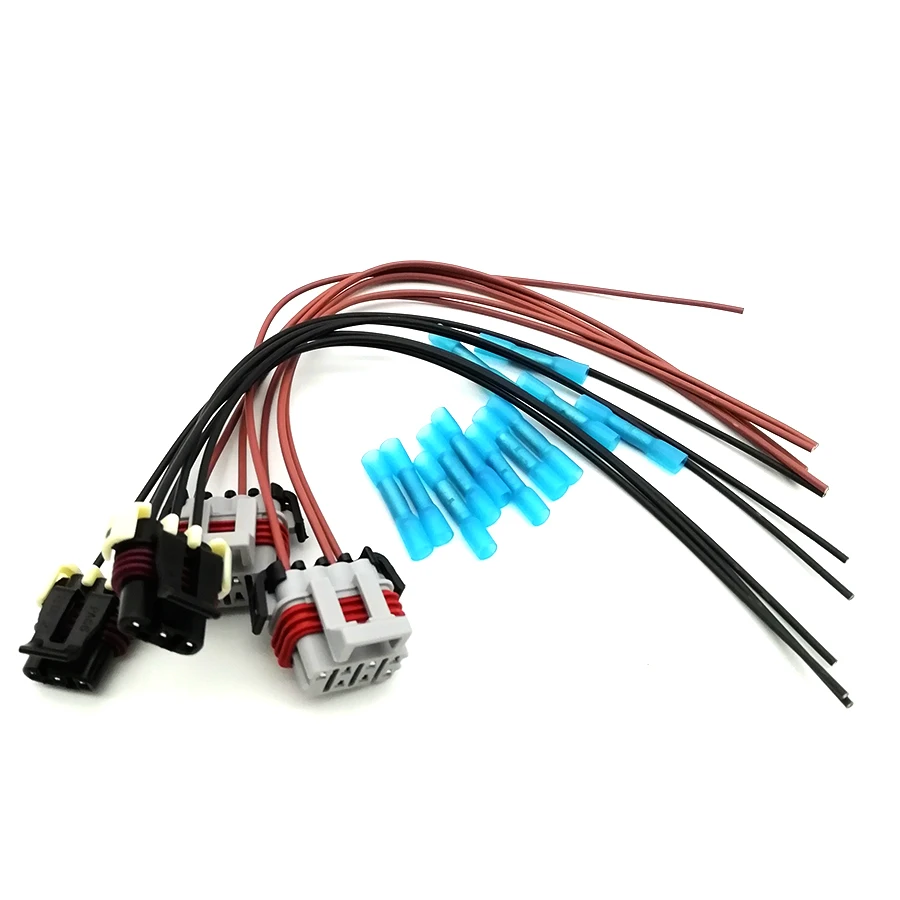 2-Piece Headlight & Turn Signal Harness For Freightliner Columbia 2005-2014