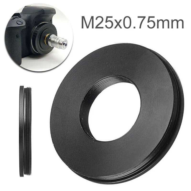 1 pc Microscope Objective Adapter Ring Camera Lens Aluminum Thread Connect Lab Equipment M42 To RMS For SLR & DSLR Cameras | Канцтовары