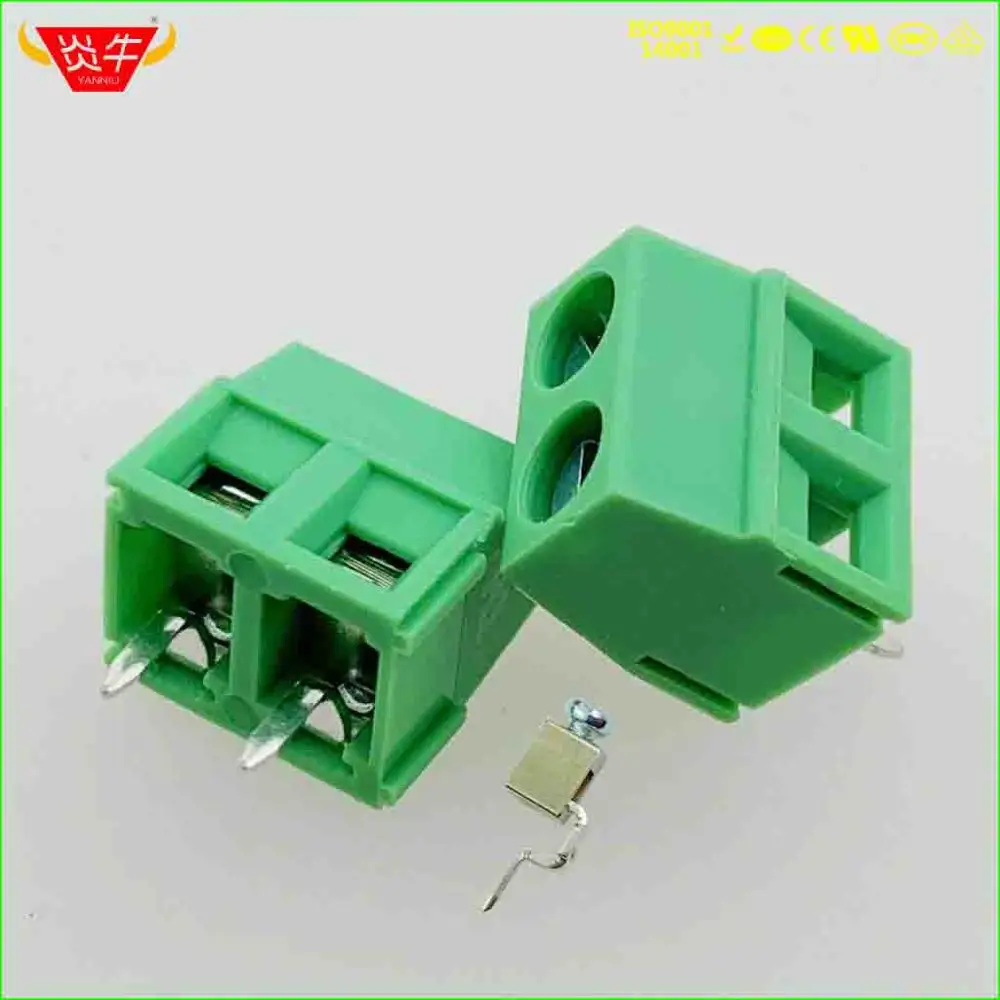 KF127 5,0 2P 3P PCB универсальные Винтовые клеммные блоки DG127 5,0 мм 2PIN 3PIN MKDSN 1,5/2-5,0 1729018 Феникс контакт DEGSON YANNIU