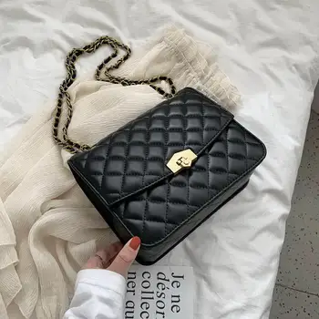 

BelaBolso Classic Ladies Shoulder Bag Quilted PU Leather Bags For Women 2020 High Quality Handbags Crossbody Bags Female HMB779