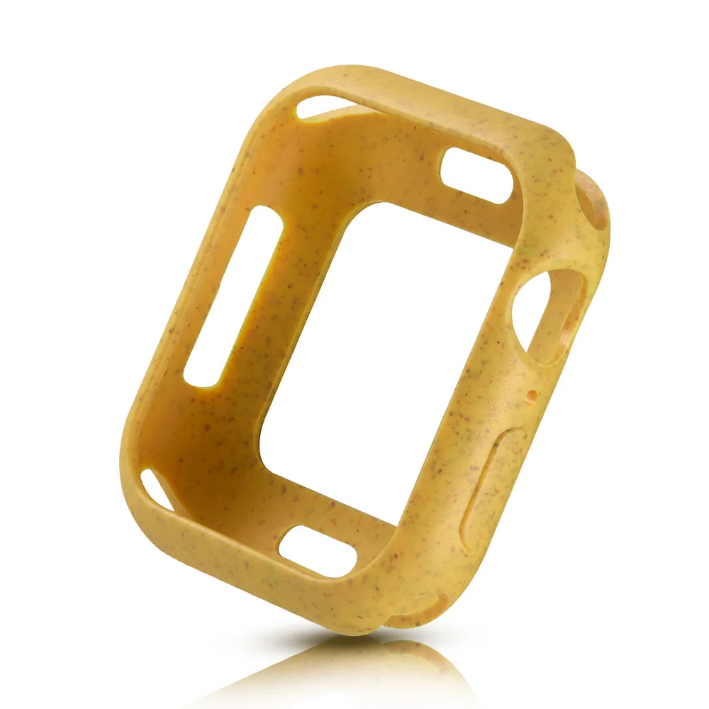 Модные цвета тонкий мягкий 40 мм 44 мм чехол для Apple Watch Case 5 4 TPU бампер для iWatch Shell аксессуары