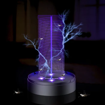 

Fly Bug Zapper Insect Control Light LED Photocatalyst UV Mosquito Killer Lamp No Radiation Insect Killer Flies Trap Lamp
