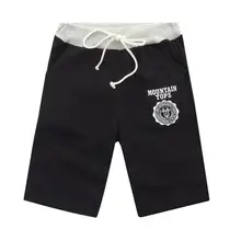 CHSDCSI брендовые новые мужские хлопковые Свободные повседневные шорты черные классические повседневные пляжные шорты летние шорты с эластичной резинкой на талии размера плюс