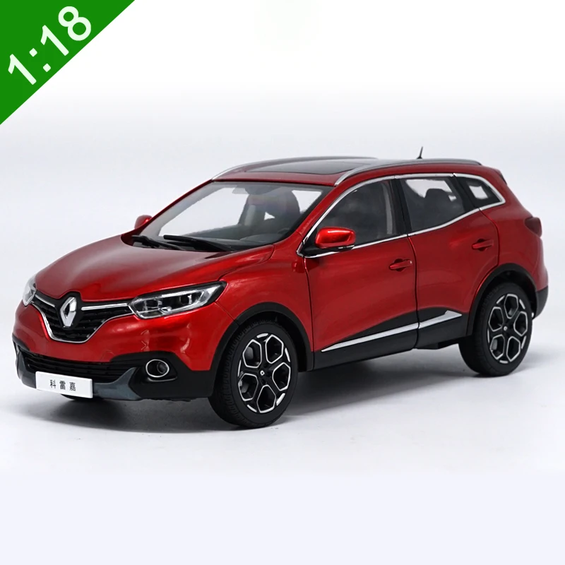 1:18 RENAULT KADJAR сплав модель автомобиля статическая Высокая моделирования металлические модели автомобилей для коллекционирования подарок - Цвет: Красный