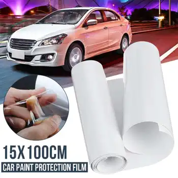 

15x100cm Car Protection Film Skin Car Sticker Anti Scratch Clear Protective Film Car Bumper Hood Paint Protection Sticker
