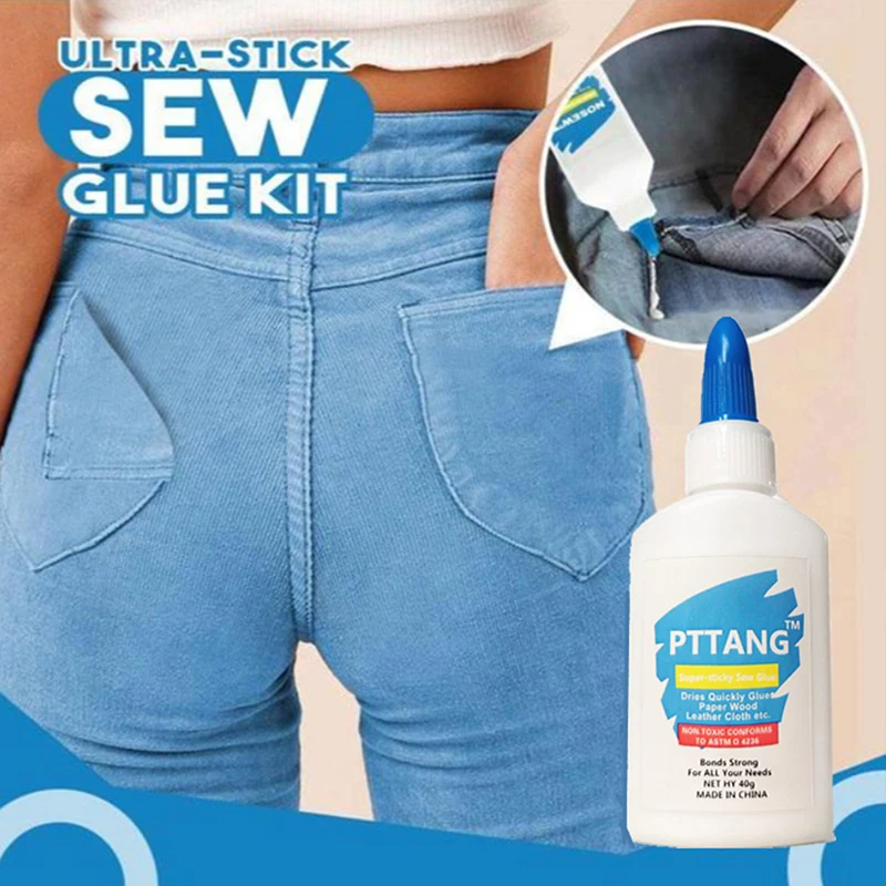 

Ultra-stick Sew Glue Fabric Clothes Universal Fast Repair Quick Dry Waterproof