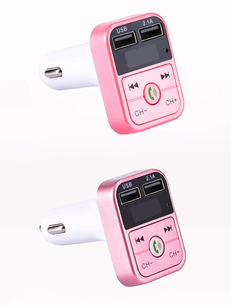 B2 Bluetooth 5,0 автомобильный комплект громкой связи беспроводной fm-передатчик 3.1A Быстрая зарядка двойной USB зарядное устройство lcd TF карта Автомобильный MP3-плеер